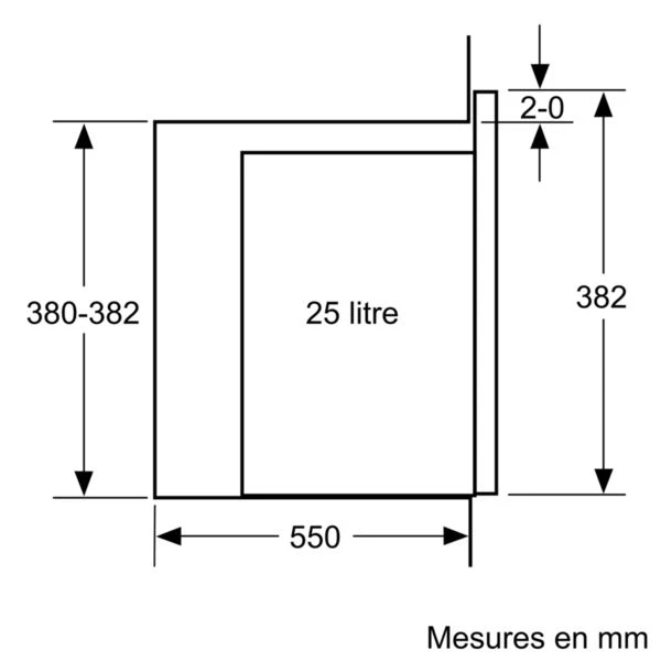 Micro-ondes Encastrable Monofonction BOSCH BFL 550 MW 0 10 Micro-ondes Encastrable Monofonction BOSCH BFL 550 MW 0 – Image 8