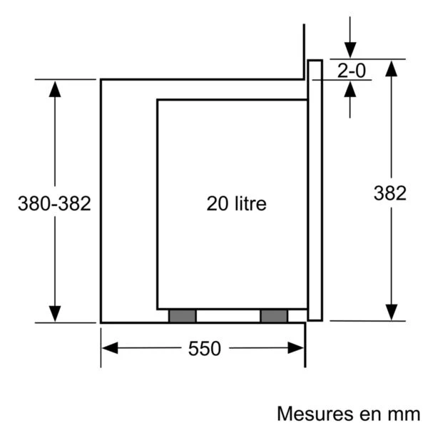 Micro-ondes Gril Encastrable BOSCH BEL 524 MS 0 10 Micro-ondes Gril Encastrable BOSCH BEL 524 MS 0 – Image 8