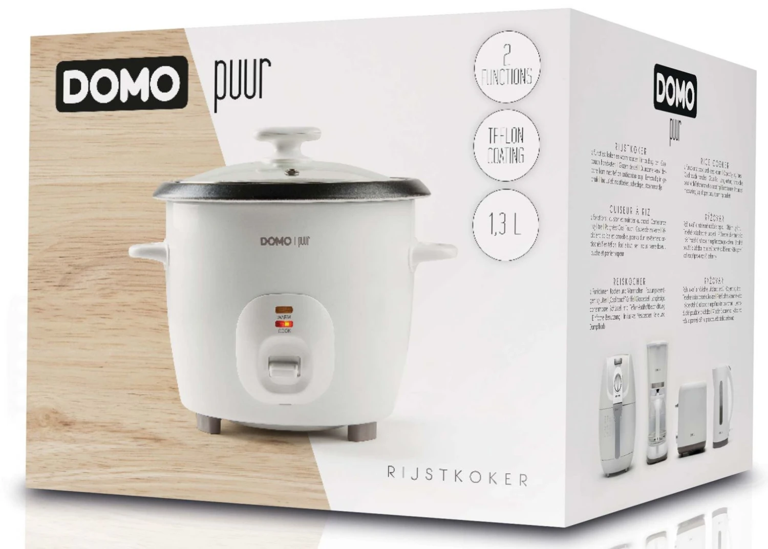 Cuiseur à Riz DOMO DO9176RK 5 Cuiseur à Riz DOMO DO9176RK – Image 3