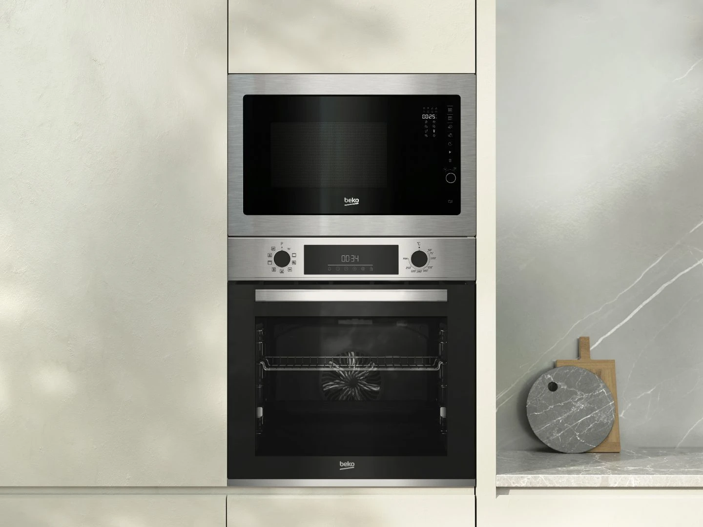 Micro-ondes Encastrable Gril BEKO BMGB25332BG 6 Micro-ondes Encastrable Gril BEKO BMGB25332BG – Image 4